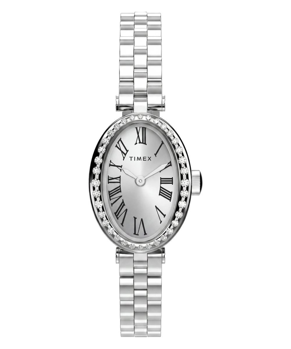 Timex Cavatina TW2Y90000 Horloge - Staal - Zilverkleurig - Ø 19 mm