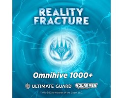 Ultimate Guard Omnihive 1000+ Xenoskin Magic: The Gathering "Reality Fracture" - Red Rare