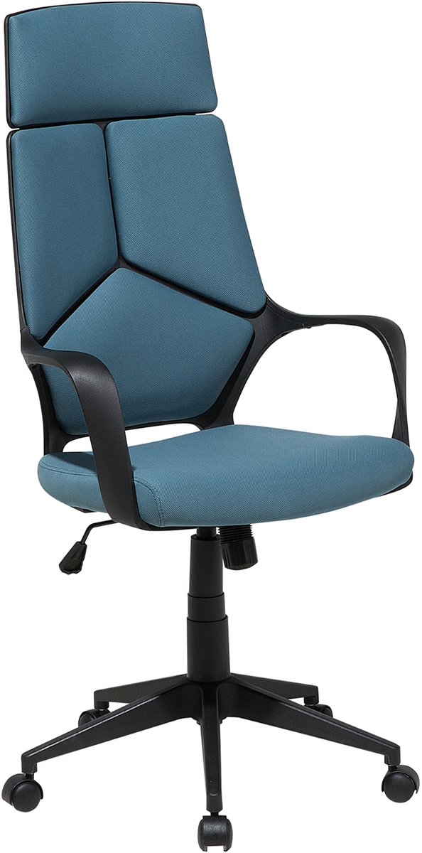 DELIGHT - Bureaustoel - Donkerblauw - Stof