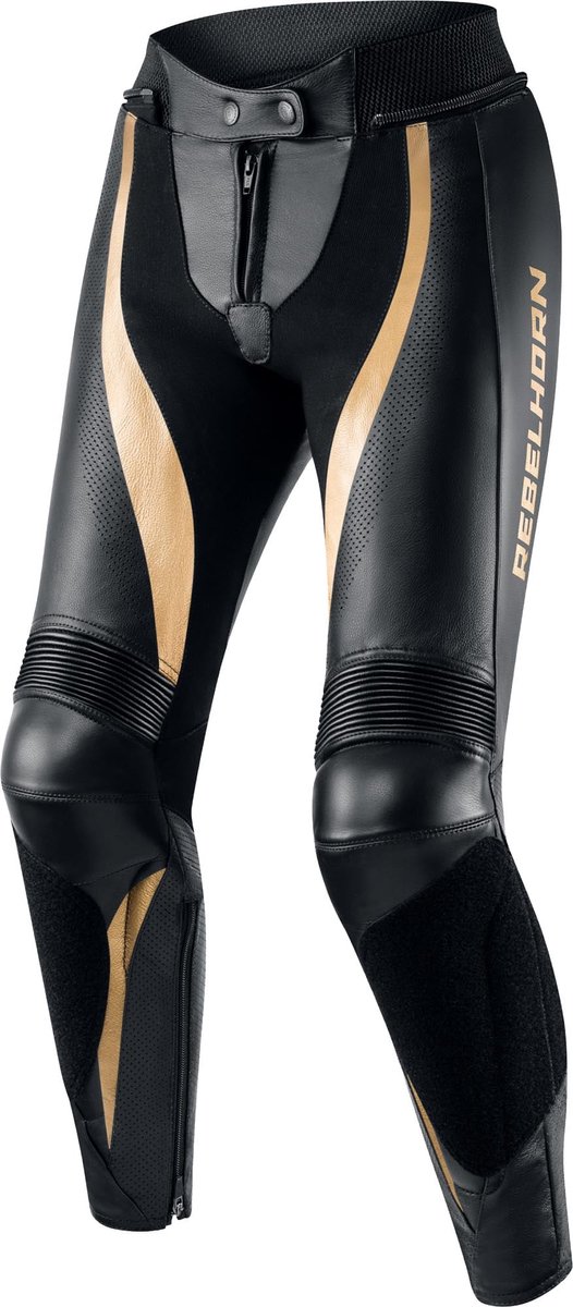 Rebelhorn Rebel Dames Motorfiets Lederen Broek -