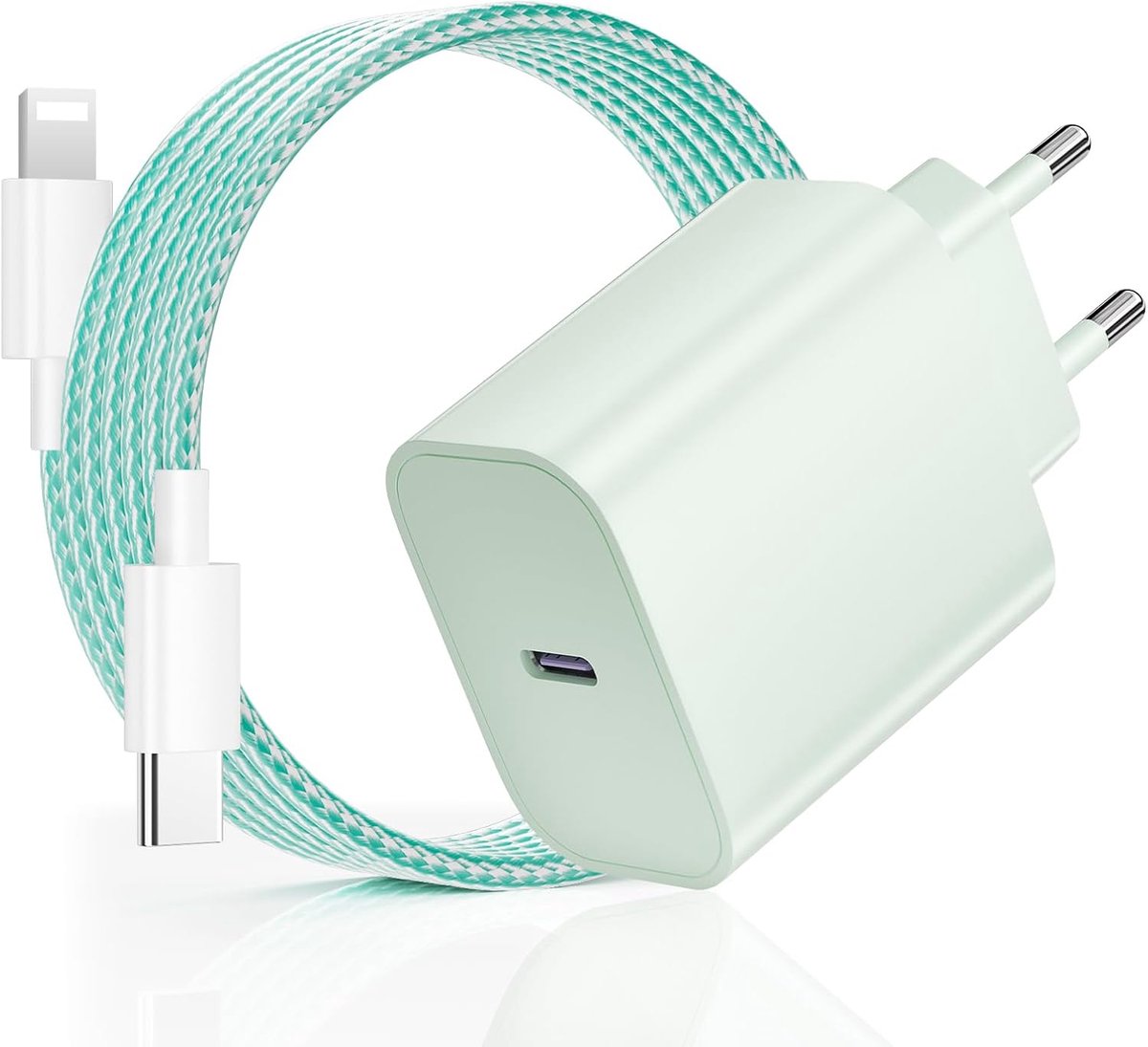 Oplader voor Phone en Oplaadkabel Origineel voor Phone 14 13, 20W
