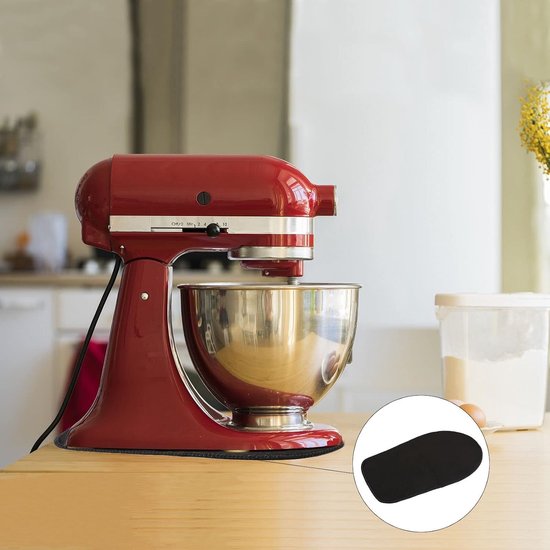 Glijplank voor KitchenAid keukenmachine, Artisan accessoires, onderlegger, mat, schuifmat voor keukenhulp, heavy duty keukenmachines, opzetstuk koffiezetapparaat (compatibel met KitchenAid 4,3 — afbeelding 4