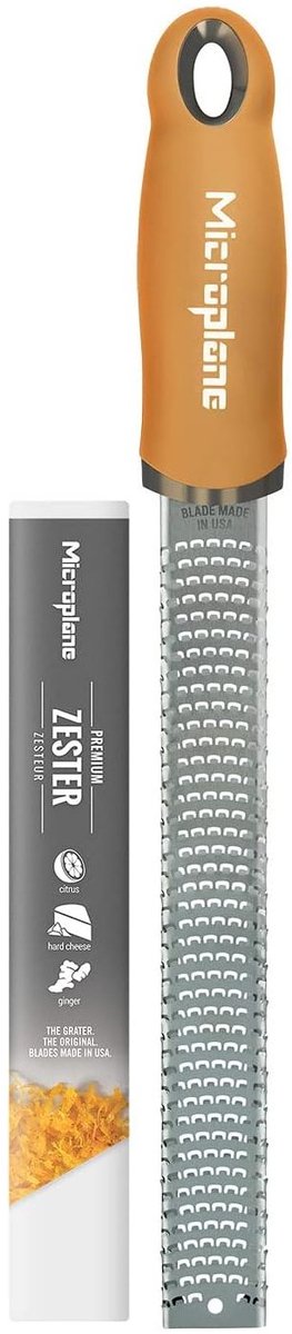 Microplane - Rasp Premium Classic - Fijn - Mustard Yellow