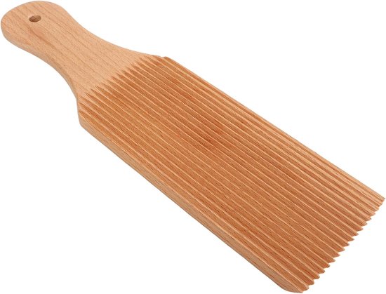 Gnocchi Plank - Pastaroller Deegplank - Pasta Maken - Gladde Oppervlakte - Niet gespecificeerd - Natuurlijk Hout — afbeelding 4