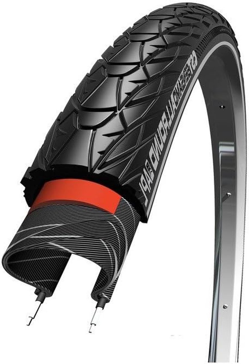 Fietsbanden - Banden Set - Fietsen - Reflex - 28x1 1/2" - Zwart