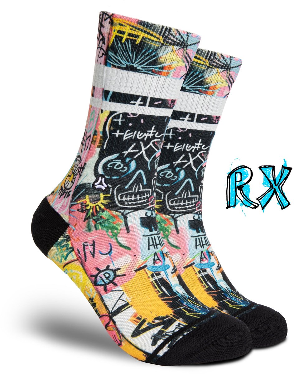 FLINCK RX Roze Sportsokken - CrossFit, Hyrox & Fitness - Compressie - Anti Blaar - Roze - Maat 39-41