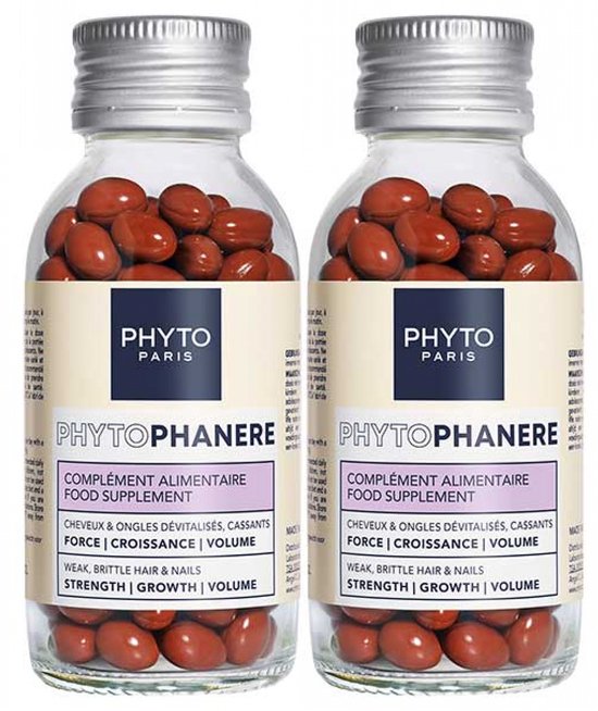 Phyto Phytophanère Anti-Haaruitval & Broze Nagels DUO 120x2 Capsules