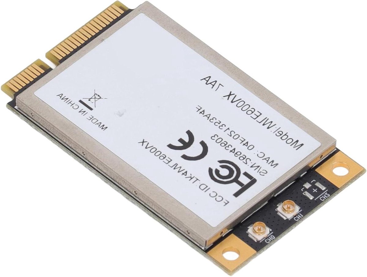 Draadloze Kaart - WiFi Module - Industriële Connectiviteit - Dual Band 867Mbps - PCIe 3.3V - Groen