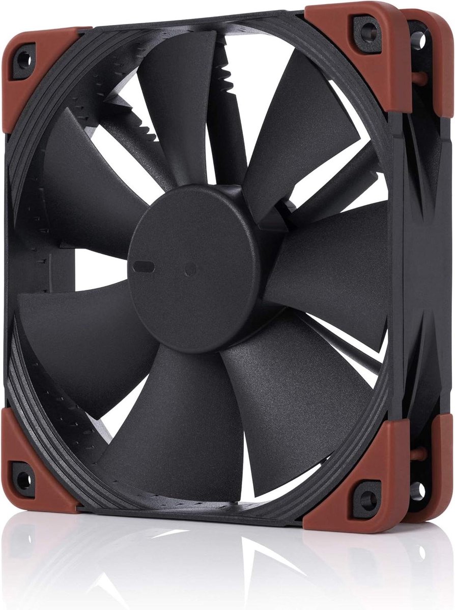PC Ventilator - Koeler Fan - Intensief Gebruik - IP67 Waterdicht - 120x120x25 mm - Zwart