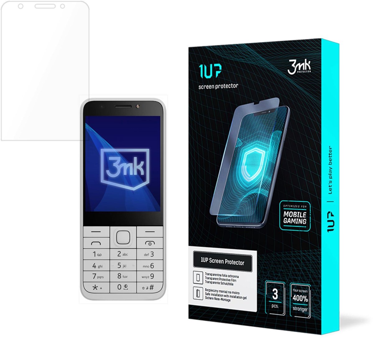 3Mk Gehard Glas Nokia 230 Dualsim 2024 Beschermende Telefoon Met Coating