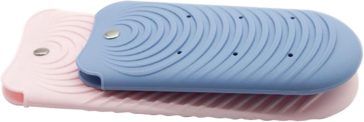 Isolatiematten Haarstylers - Warmtebestendige Matten - Bescherming Stylingtools - Antislip Siliconen - 265 x 11 cm - Blauw