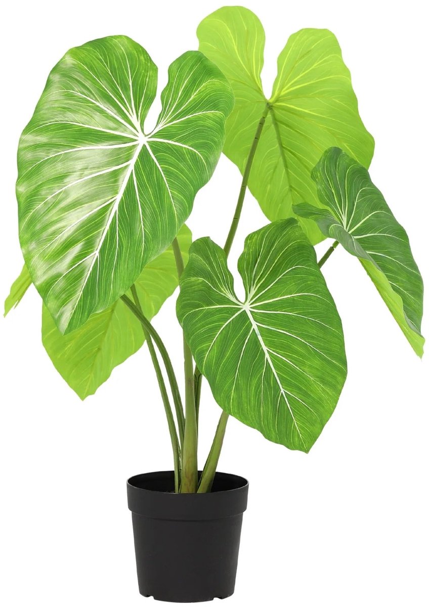 Trendyplants - Kunst Philodendron - Philodendron - Kunstplant - Hoogte 100cm - Potmaat Ø23cm