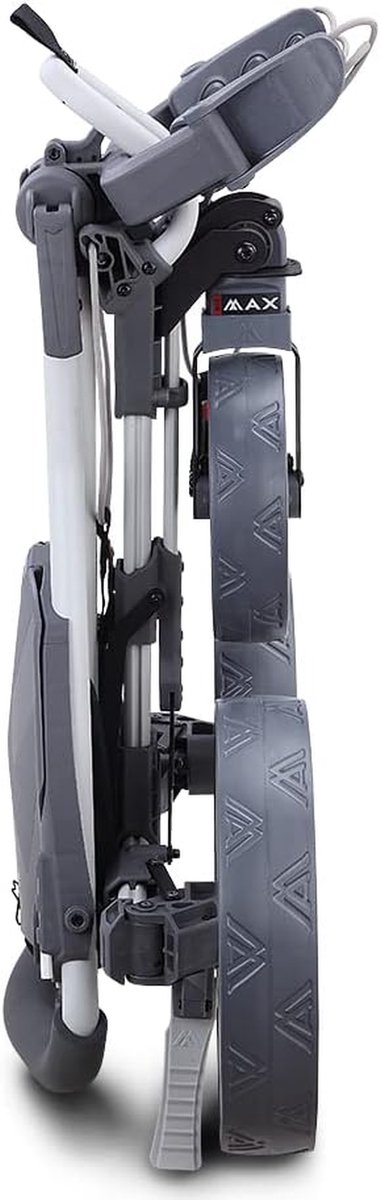 Golf Trolley - Golftrolley 3-Wiel - Golfen Ondersteunen - Ultra Plat Opvouwbaar - 71 x 59 x 21 cm - Grijs van GOLF — afbeelding 2