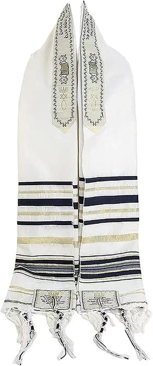 Tallit Gebedssjaal Jeruzalem Messiaans Christelijke Tallit
