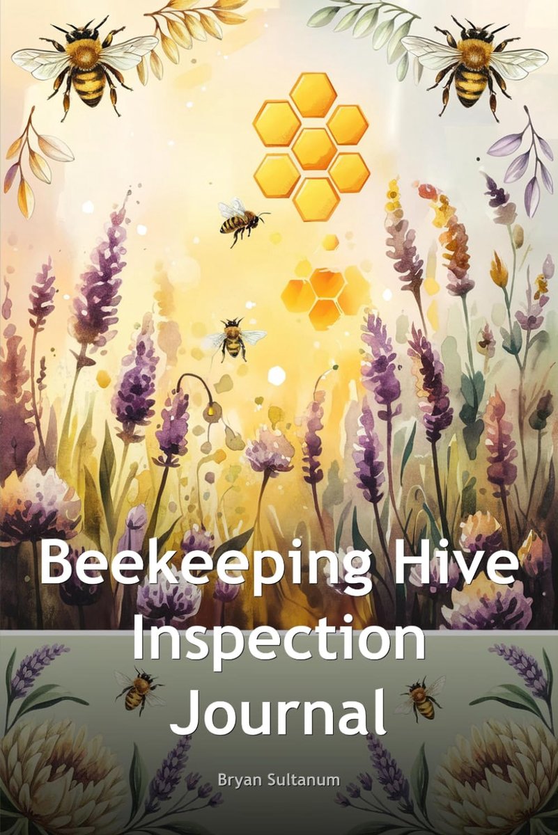 Bijenhouderij bijenstal inspectie journal - 120-pagina's logboek - voor hobby-imkers - ShopVlot
