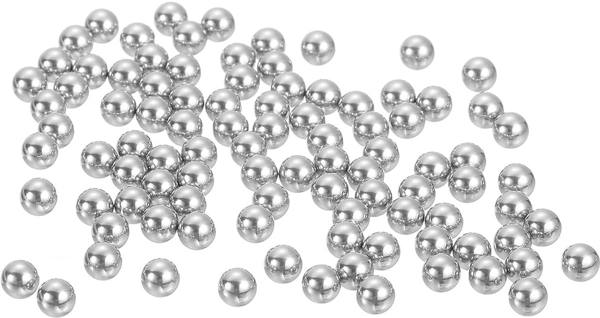 Kogellagers, 3 mm, 500 stuks, roestvrij stalen kogels, 304 G100