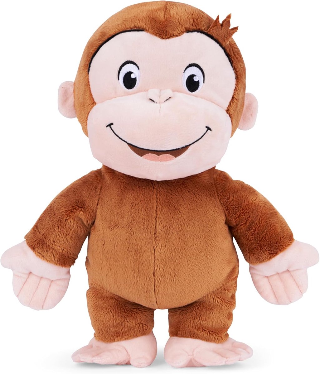 Spiele 42814 Curious Georg, Coco de nieuwsgierige Affe, 37 cm, Xl