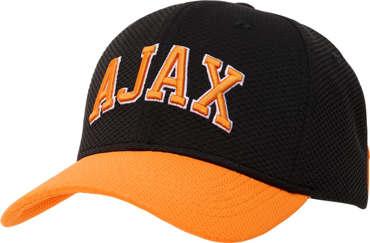 Ajax-cap zwart oranje junior