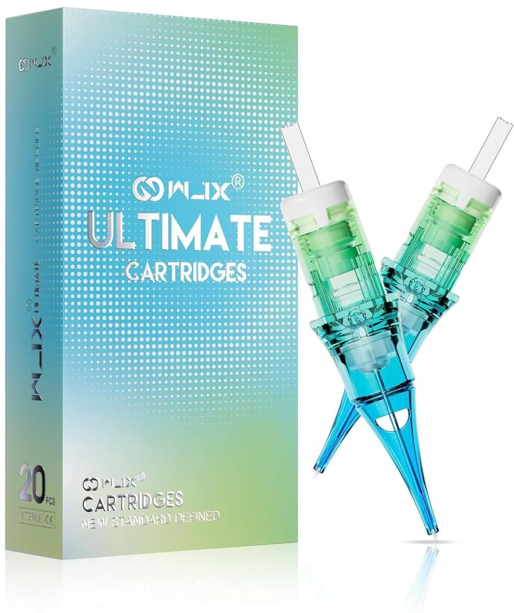 Omgoods - Ultimate Tattoo Nadeln Set - 20 Stuks #10 Standaard Bugpin Round Liner