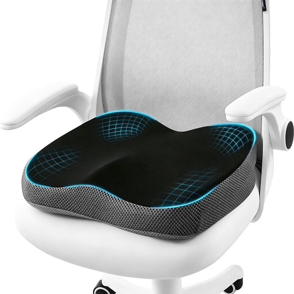 Omgoods - Ergonomisch Zitkussen voor Auto en Kantoor - Drukverlichting voor Heupen en Ischias