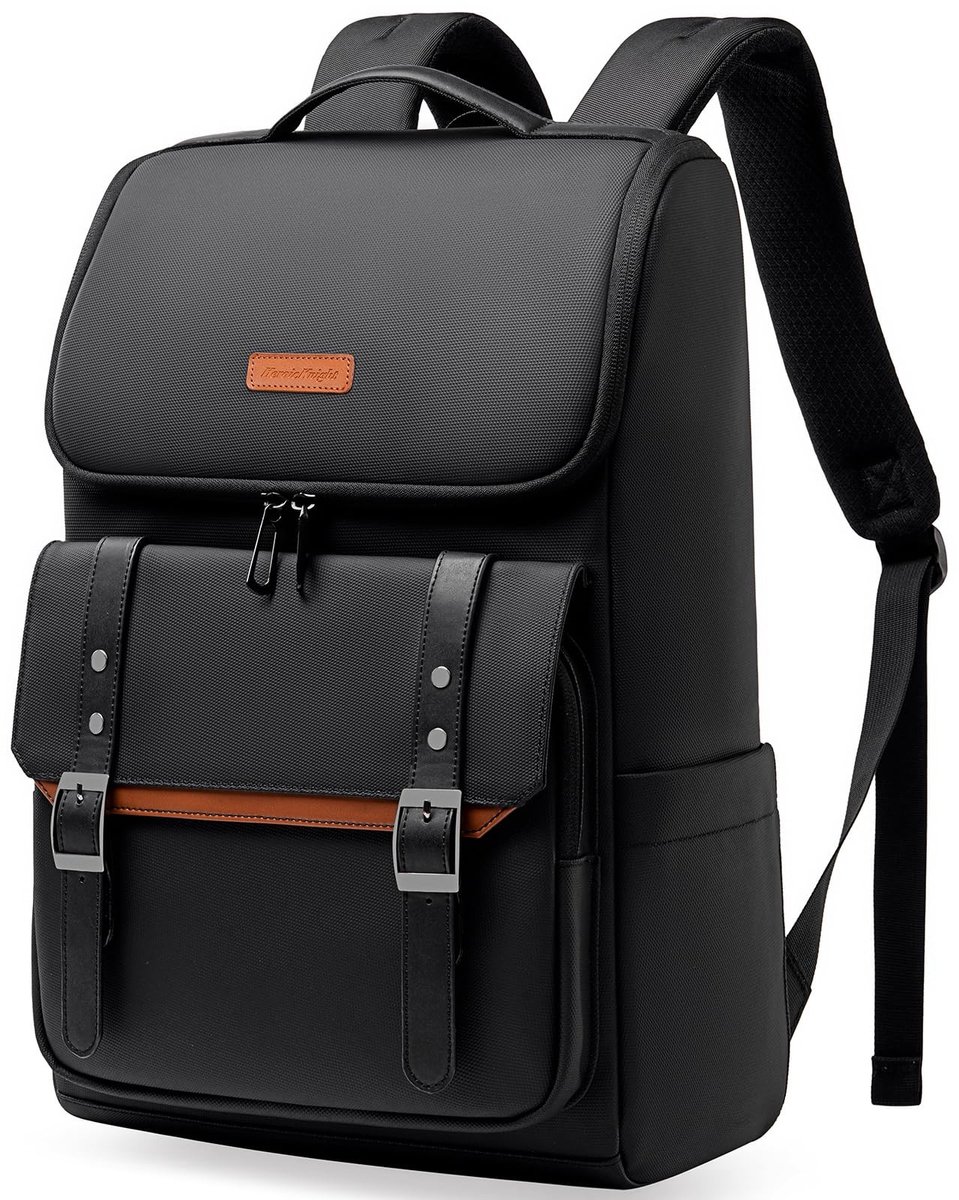 Omgoods - Laptop Rugzak 17.3" - Waterafstotend en Ruim voor Werk en Reizen - Zwart
