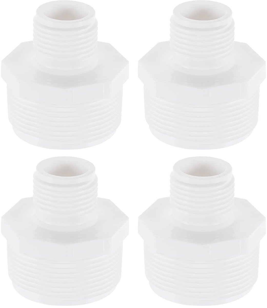Omgoods - Tuinslangadapters 1,5 inch NPT x 3/4 inch GHT, Set van 4