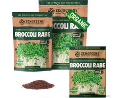 Omgoods - ZenGreens® Biologische Stengel Kool Zaden - 10g, 200g of 500g