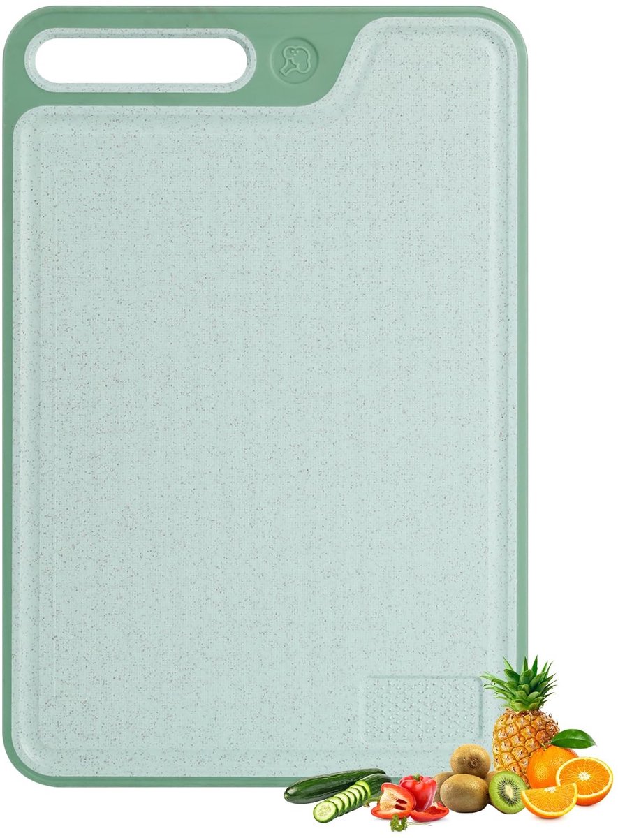 Omgoods - Rectangular Plastic Snijplank met Antislip Handvatten