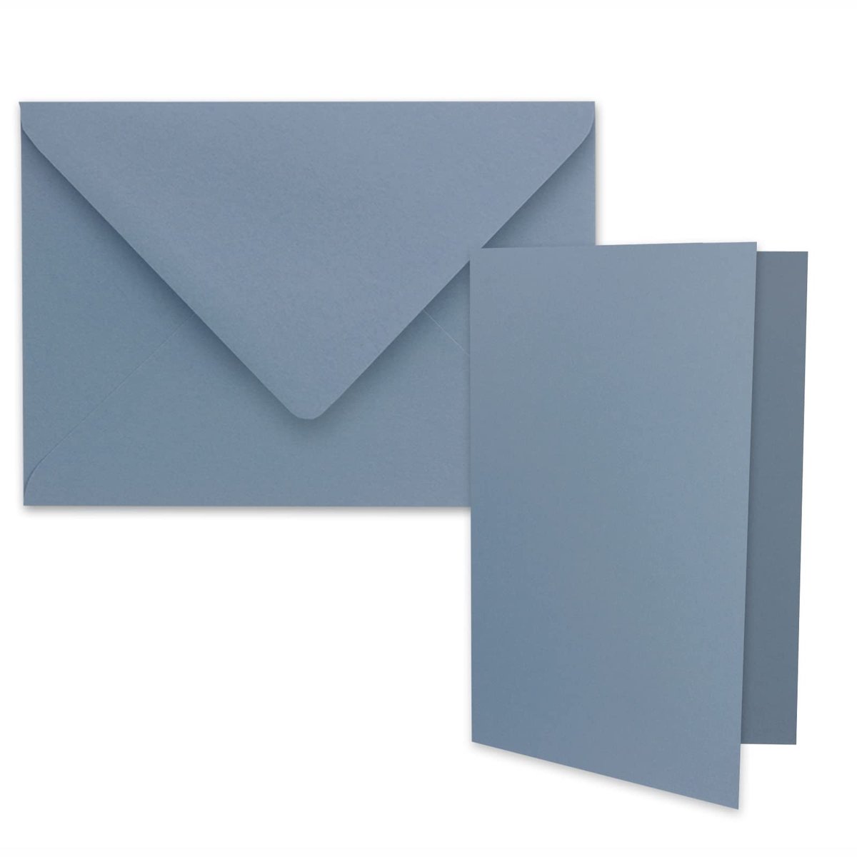 Omgoods - 50 Stuks Vouwkaarten Set met Enveloppen - Perfect voor DIY Ontwerpen