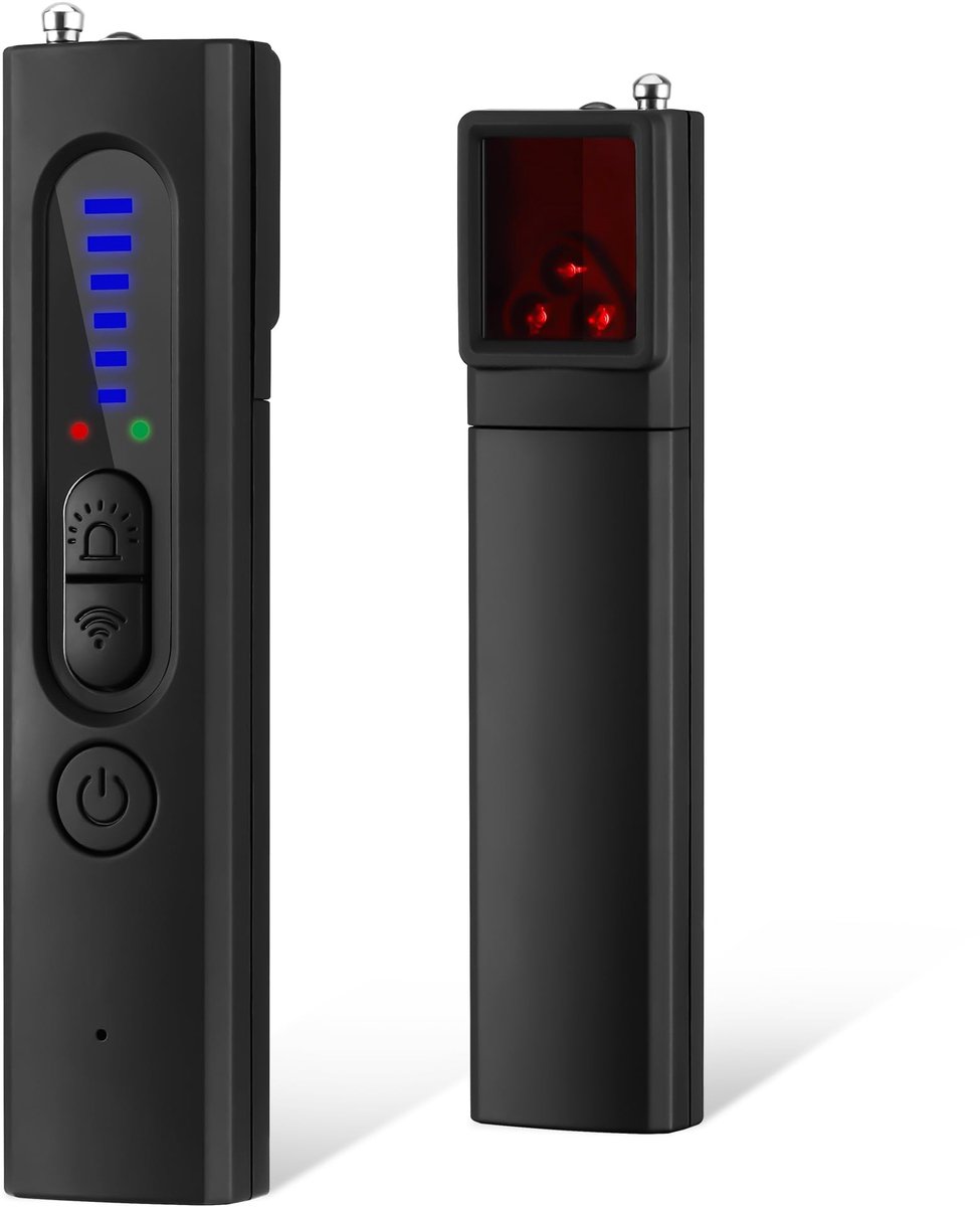 Omgoods - Verborgen Camera en Microfoon Detector - Draagbare Anti-Spionage Scanner
