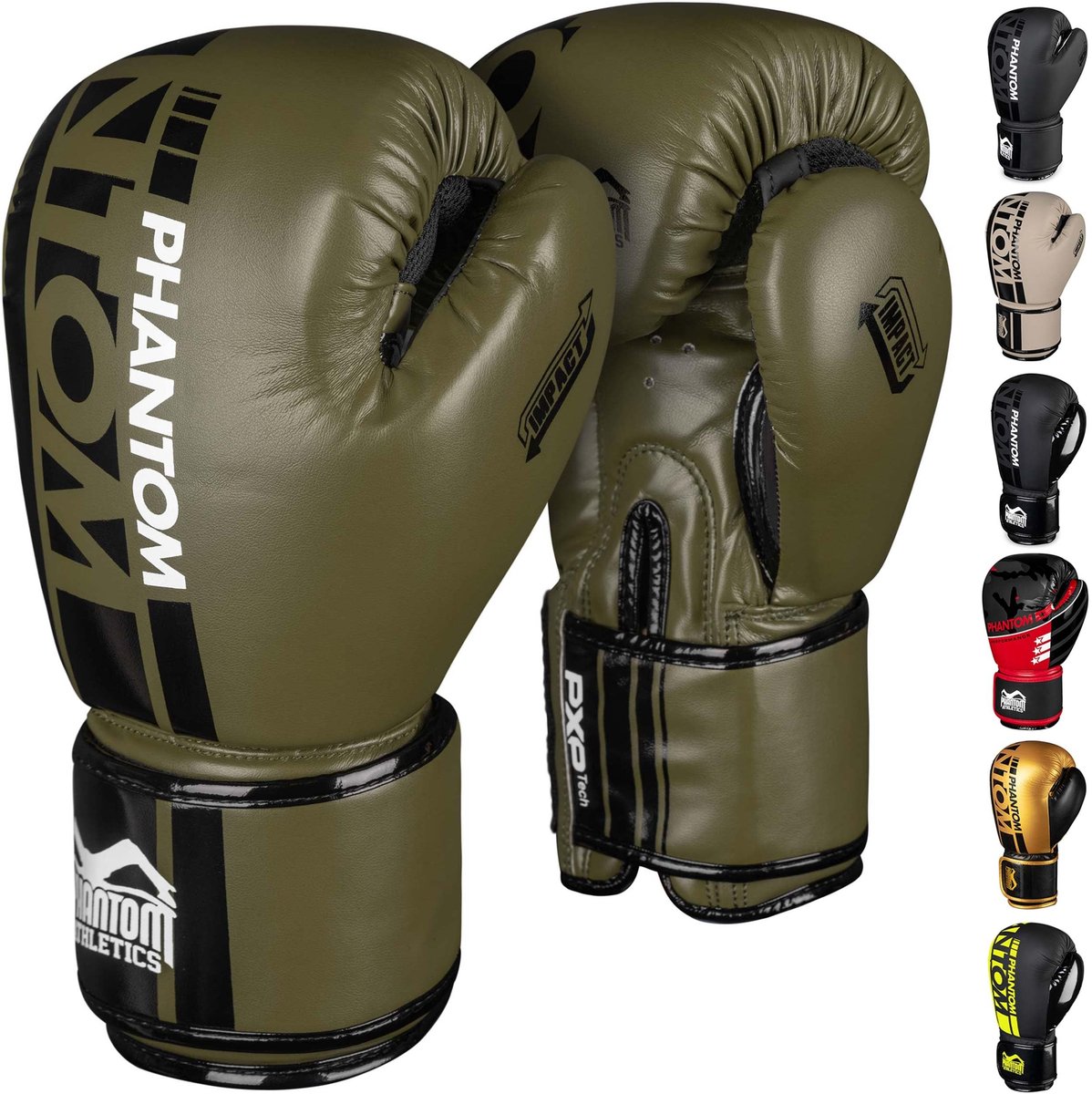 Omgoods - Phantom Boxing Gloves - Muay Thai Bokshandschoenen 10-16 oz voor Mannen