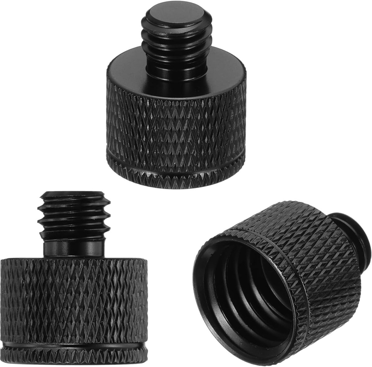 3 Stuks Mic Stand Adapter 5/8" Vrouwelijk naar 3/8" Mannelijk
