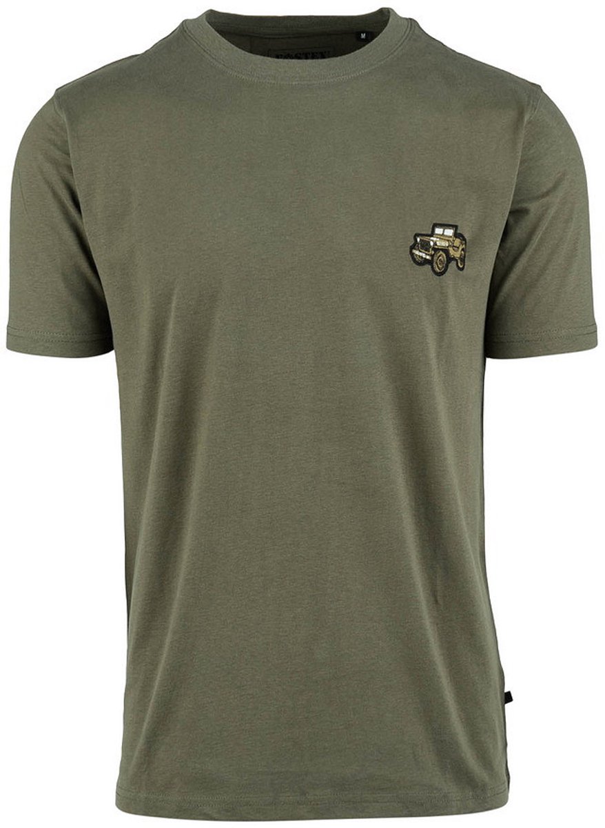 T-shirt Willy MB Badge Groen