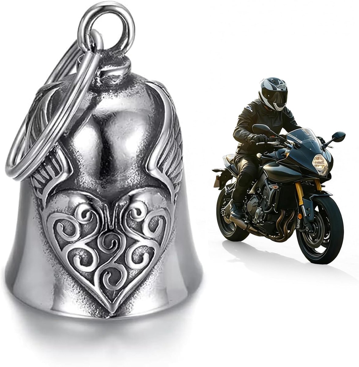 Guardian Bell Biker Bell, motorfiets bel geluksbrenger, motorbel