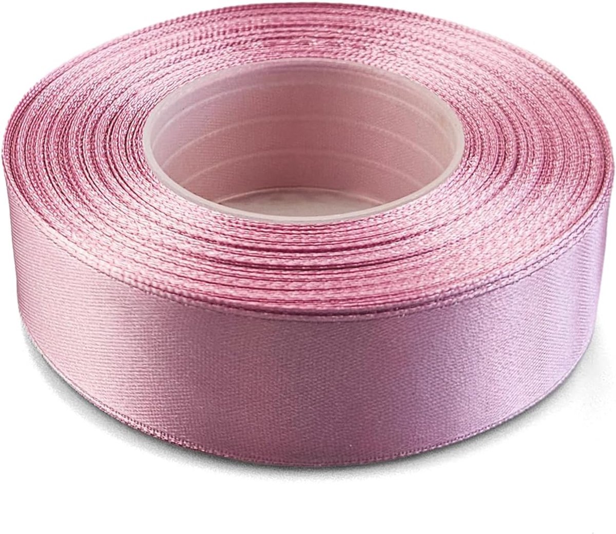 1 satijnen lint 25mmx32m vuile roze strik band decoratieve roll voor