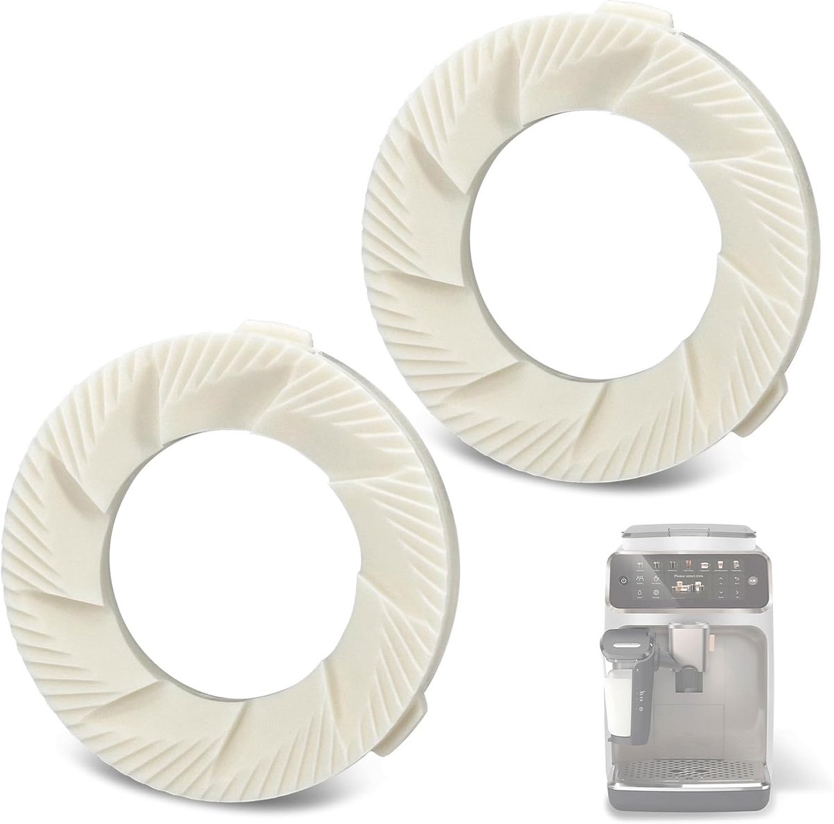 maalringen voor Philips Saeco Gaggia EP-serie koffiezetapparaten, maalwerkmotoren, reserveonderdelen