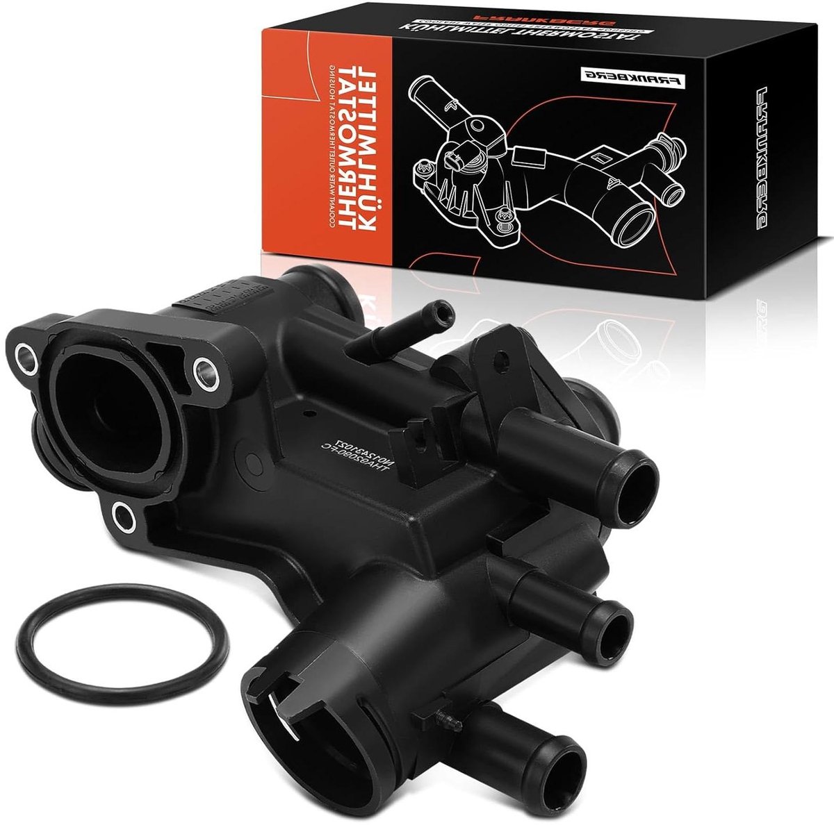 Koelvloeistofregelaar - Thermostaat motor - Motor koelen - Directe vervanging - 26 x 14.5 x 14 cm - Niet gespecificeerd