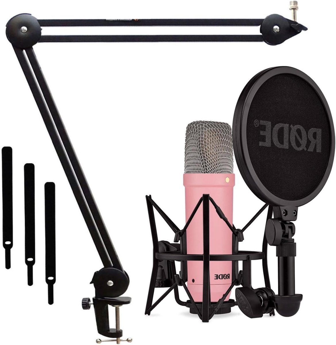 Studio Microfoon Set - Opname Microfoon Condensator - Zang Opnemen - Extreem Laag Eigen Geluid