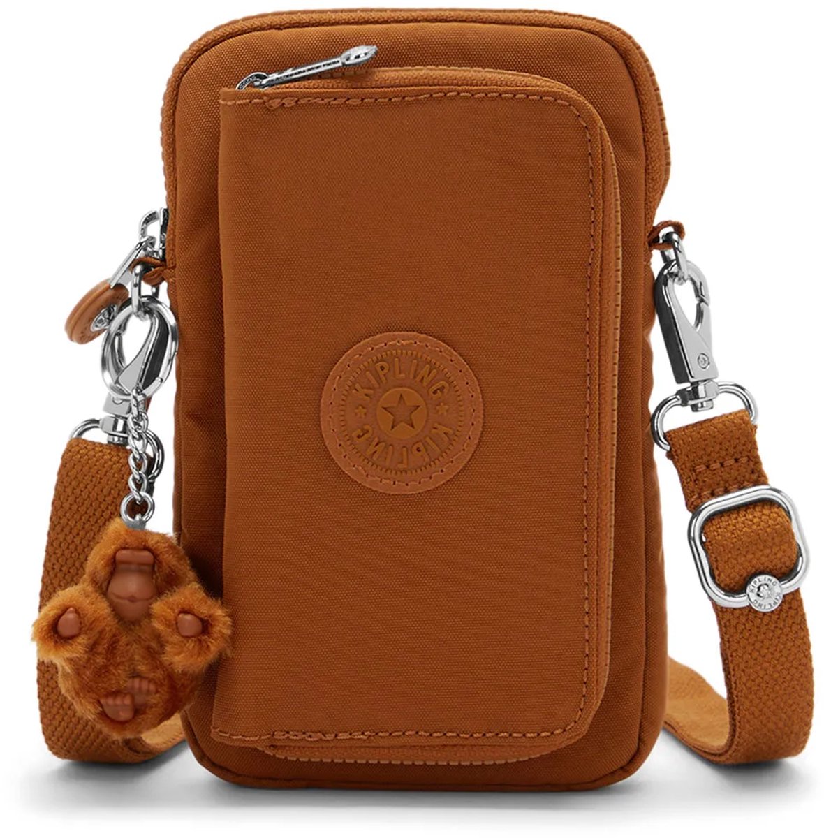 Kipling Telmo Schoudertas Bruin Man