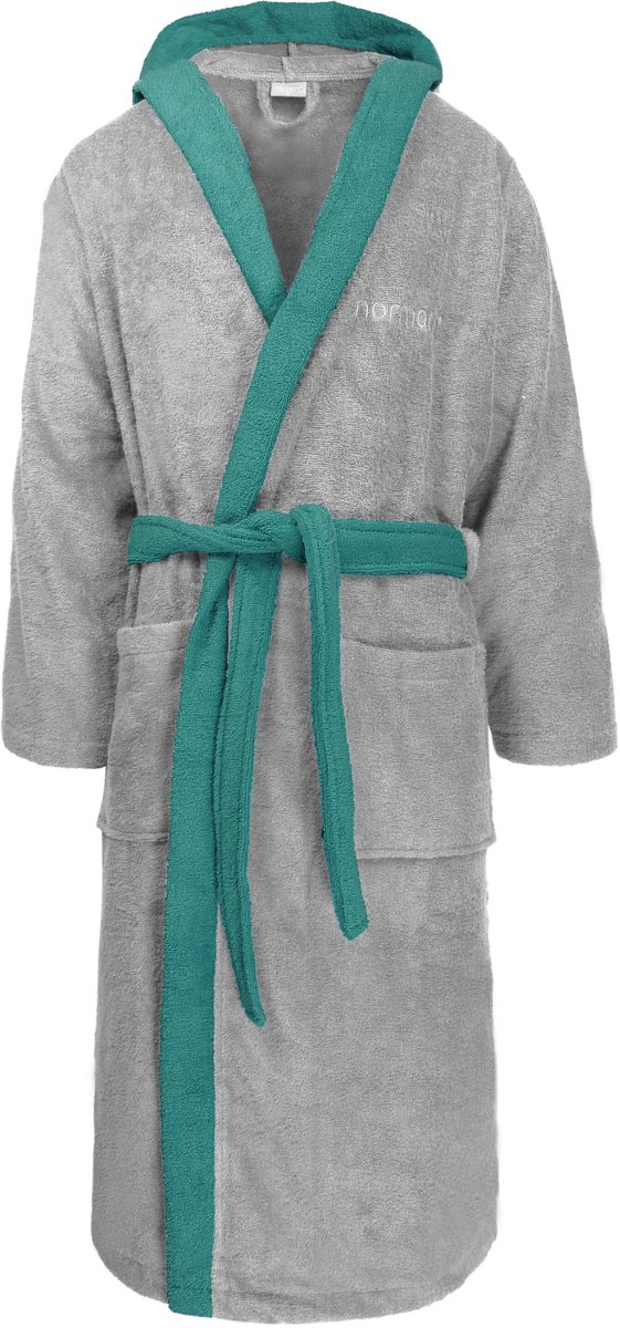 Unisex katoenen badjas met capuchon „Izmit“