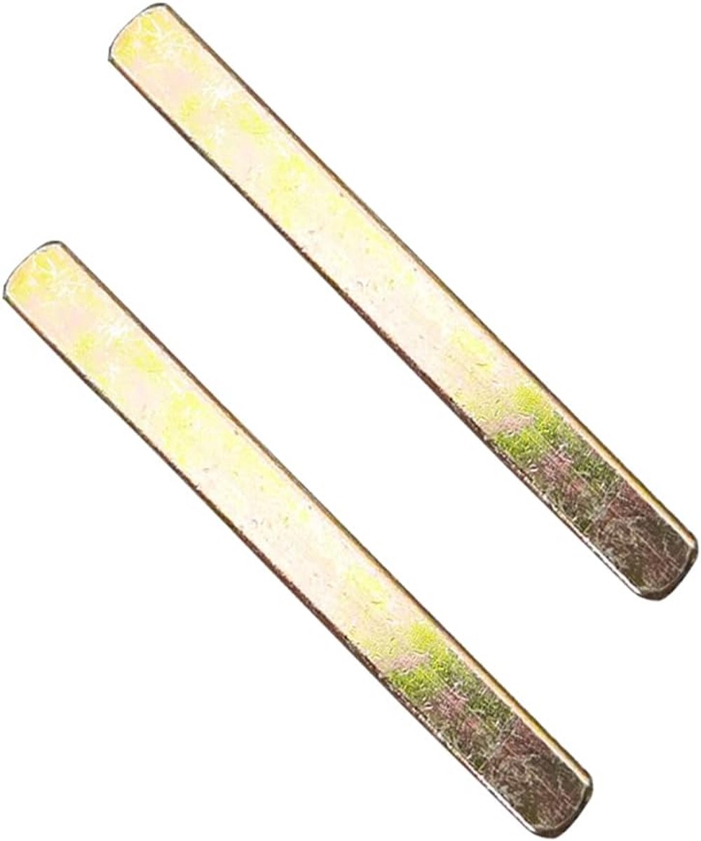 2 Stks Deurknop Spindel, 70mm Lange Reserve Handvat Spindel Bar Vervanging Ijzer Vierkante Spindel, 8mm Diameter