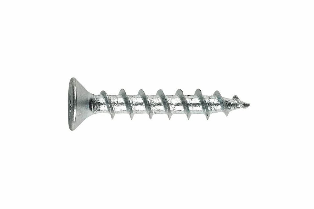 Omgoods - PVC Timmerwerk Schroeven 4,3 x 38 mm - Verzinkt, 500 Stuks