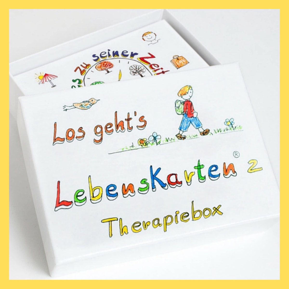 Omgoods - Therapiekaarten 'Therapy Box' door Barbara Völkner - 88 Gelamineerde Kaarten