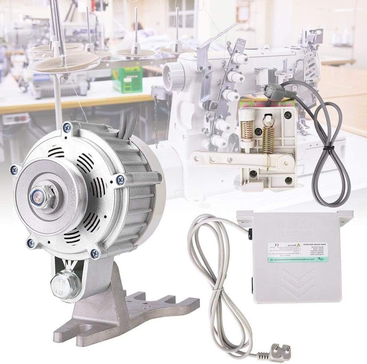 Stille Servomotor - Naaimachine Motor - Industrieel Naaien - Energiebesparend Ontwerp - 550W 4.5N·M - Niet gespecificeerd