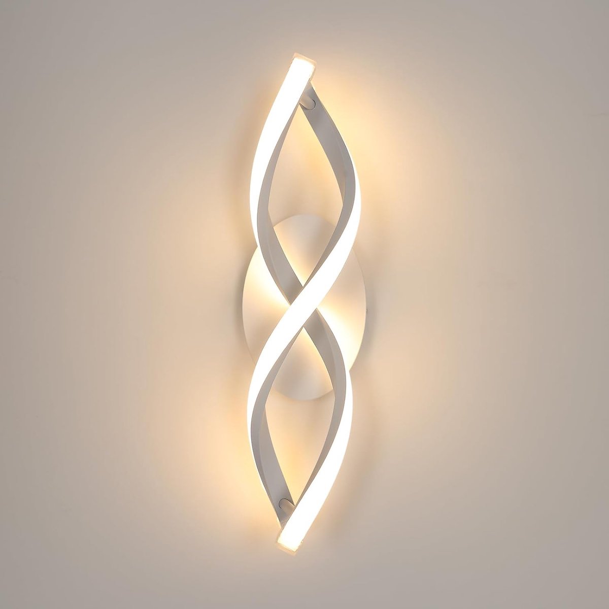 Riserva LED Wandlamp Onregelmatige Vorm Wit Modern 18W 2200lm 3000K Warm Wit Ra=80 220V Inclusief LED voor Trap, Gang, Balkon en Zolder