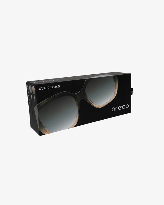 OOZOO Sunglasses - donkergroen/licht roze zonnebril - SG012-GS — afbeelding 4