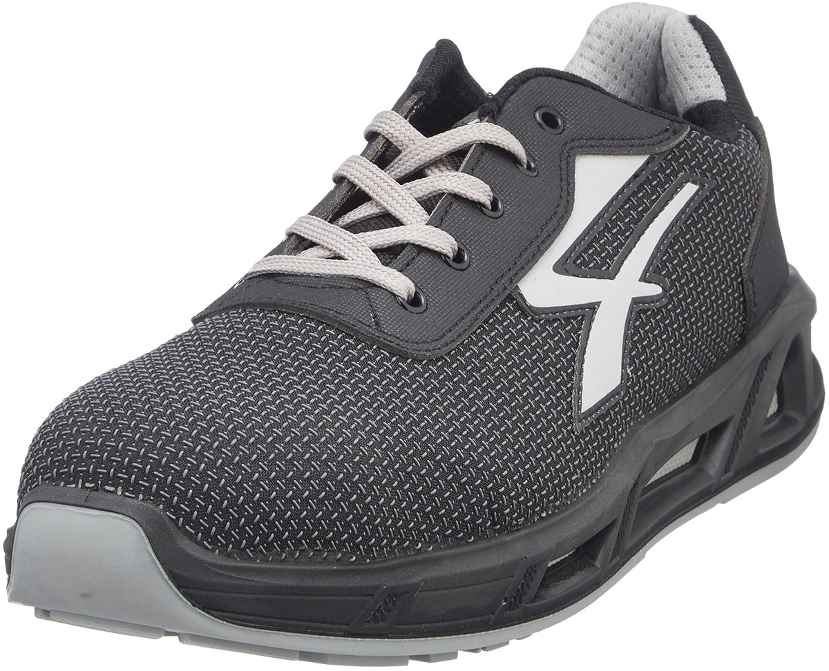 SnelShoppen - Veiligheidsschoenen S3 SRC ESD Maat 42 - Lichte en Comfortabele Antislip Schoenen van Nylon en Suède - Ideaal voor Werk, Bouw en Industr