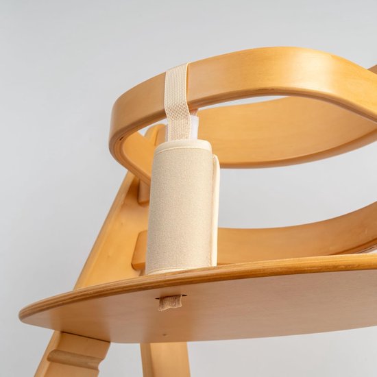 Kruisgordel met gordelbekleding voor kinderstoel, 2 stuks, beige, riemen compatibel met Hauck Alpha Beta, Stokke Tripp Trapp, roba Sit Up, zachte riemhoes — afbeelding 5