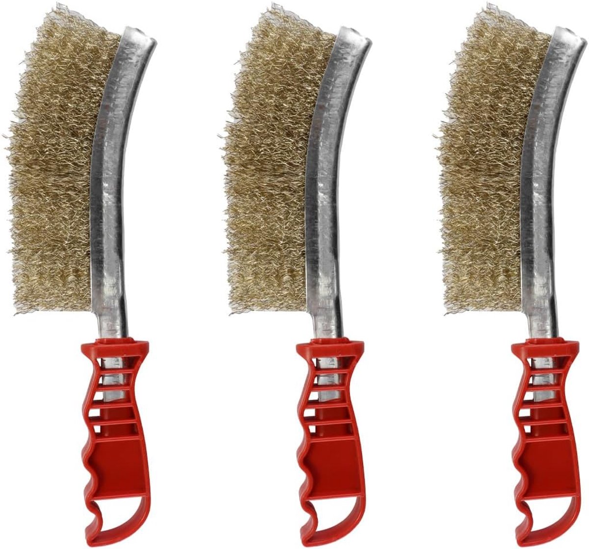 Borstels, staalborstels van messing, voor het reinigen van