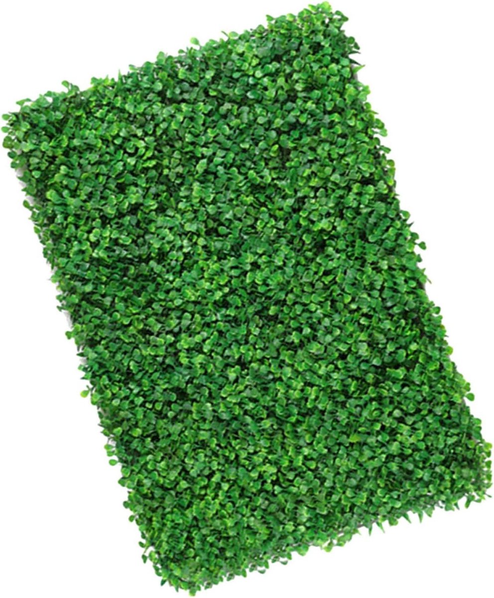 Kunstgras Mat - Nepgras Gazon - Decoratie Buiten - Realistische Simulatie - 60x40 cm - Groen